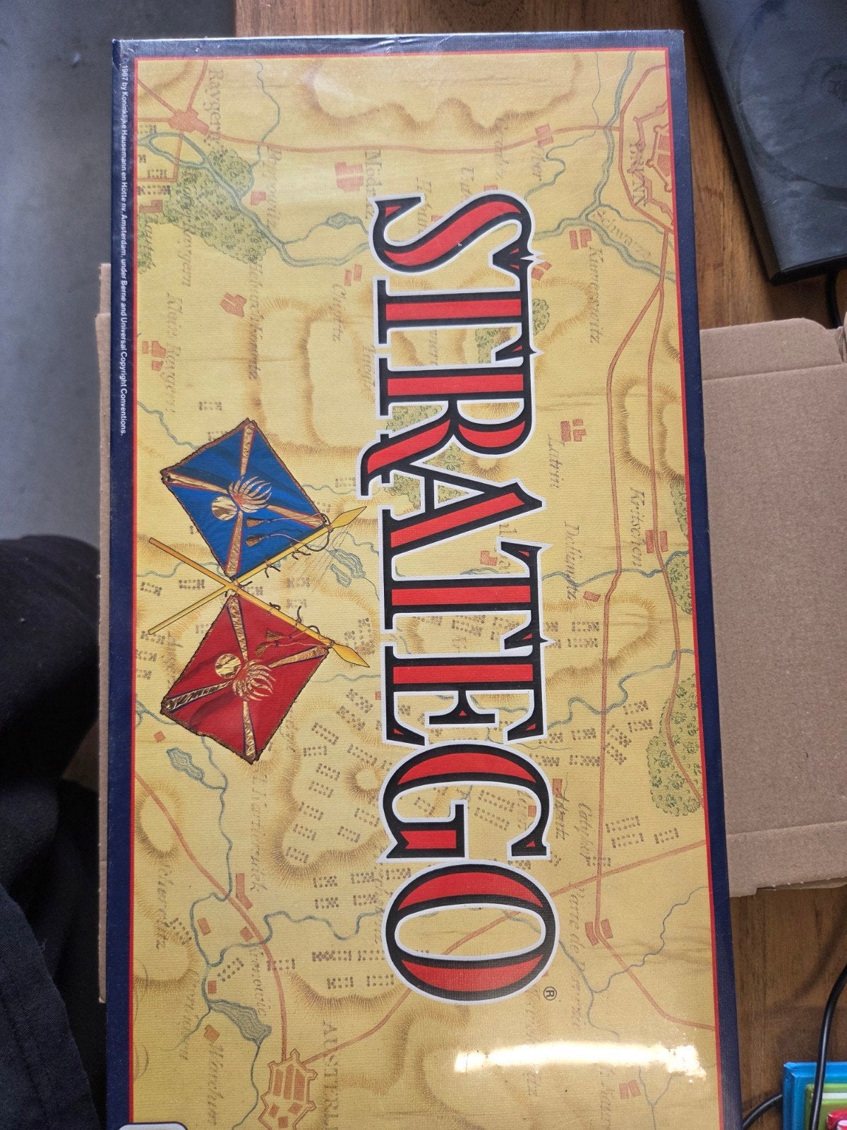 Stratego Bordspel - 1987 Editie, Nieuw in Verpakking, Hobby en Vrije tijd, Ophalen of Verzenden, Nieuw, Jumbo