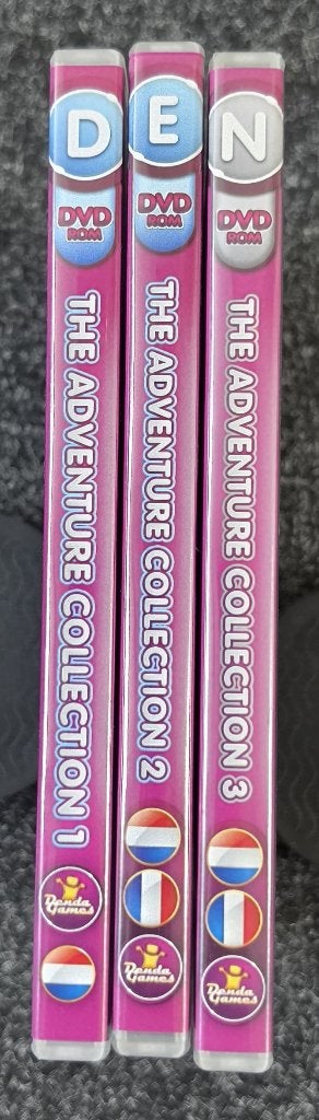 The Adventure Collection 3 DVD (Denda Games), Spelcomputers en Games, Avontuur en Actie, 1 speler, Ophalen of Verzenden, Zo goed als nieuw