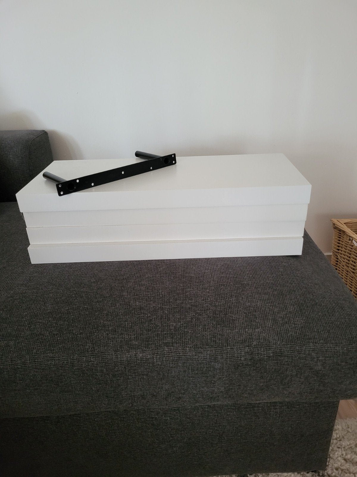 Ikea wandplanken, Ophalen, Gebruikt