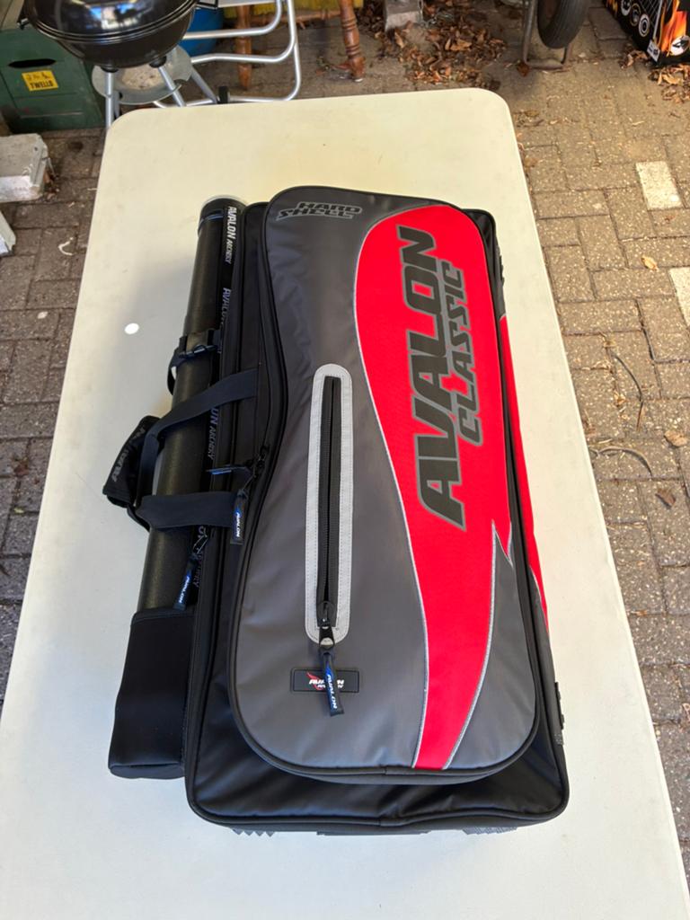 Complete Olympische Recurve boog, Sport en Fitness, Ophalen, Zo goed als nieuw, Recurveboog