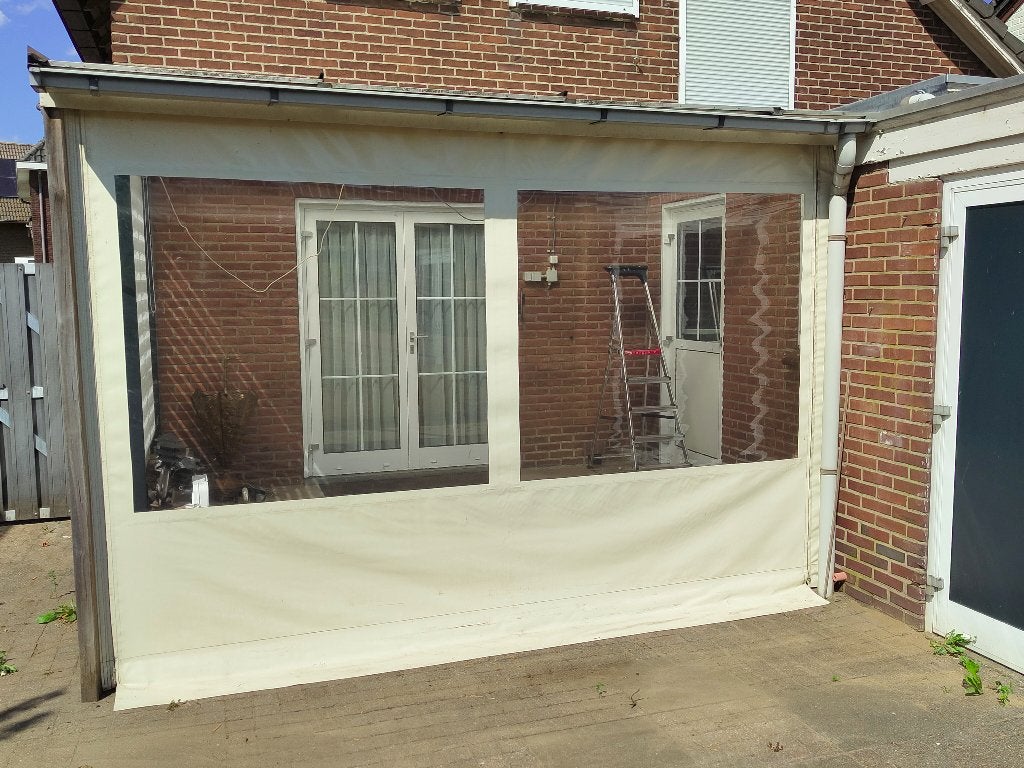 Terrasscherm voor overkapping, Ophalen, Gebruikt, Veranda