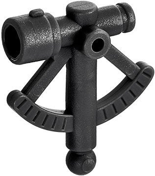Lego Black Minifigure, Utensil Sextant  Quadrant, Gebruikt, Overige thema's, Lego, Accessoire