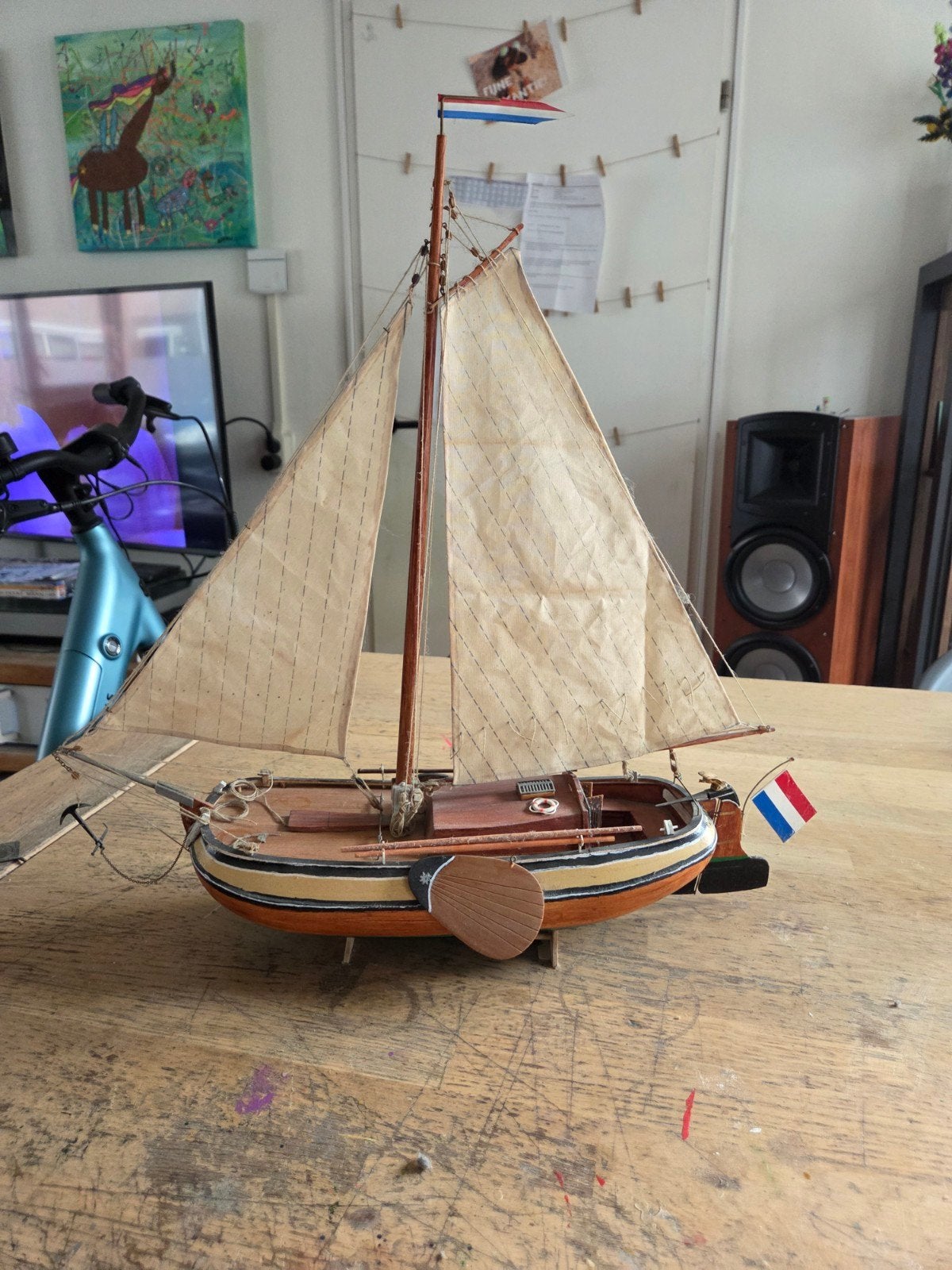 gebouwd model van de Sperwer, Ophalen, Gebruikt, 1:50 tot 1:200, Overige merken