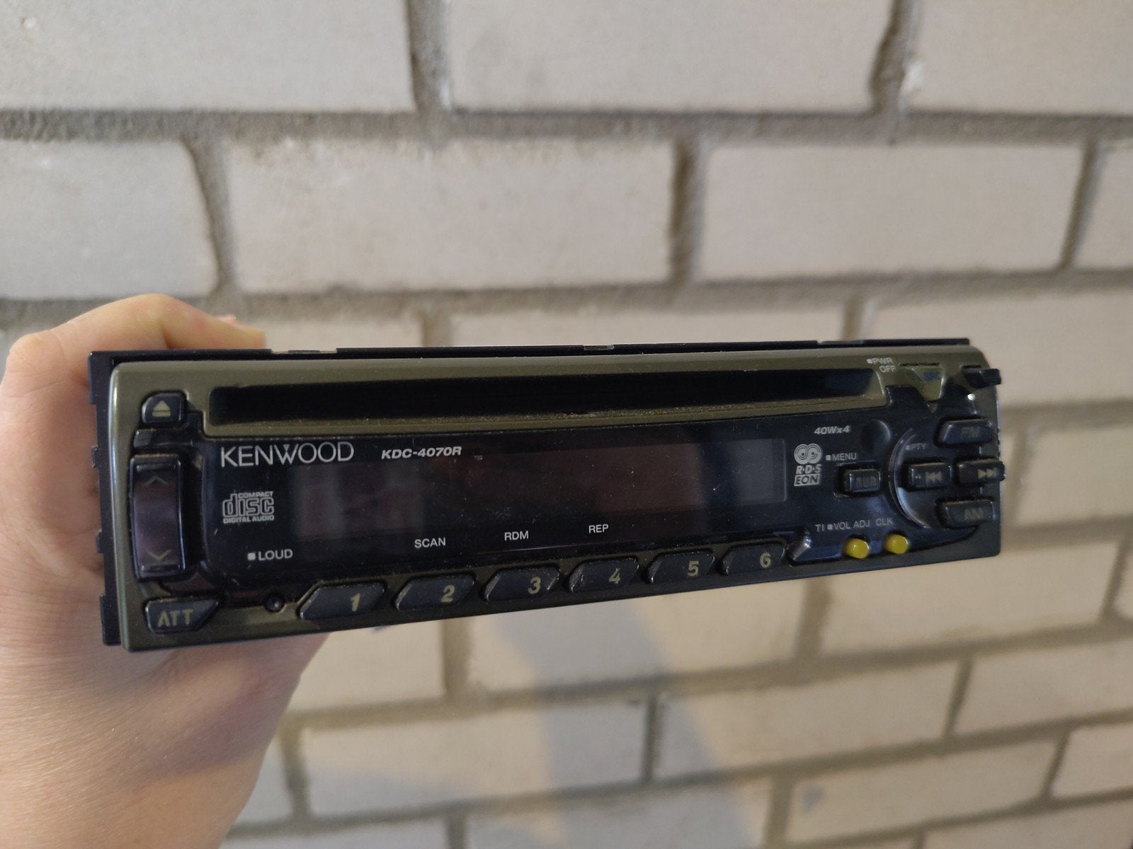 Kenwood KDC-4070R autoradio, Ophalen of Verzenden, Gebruikt