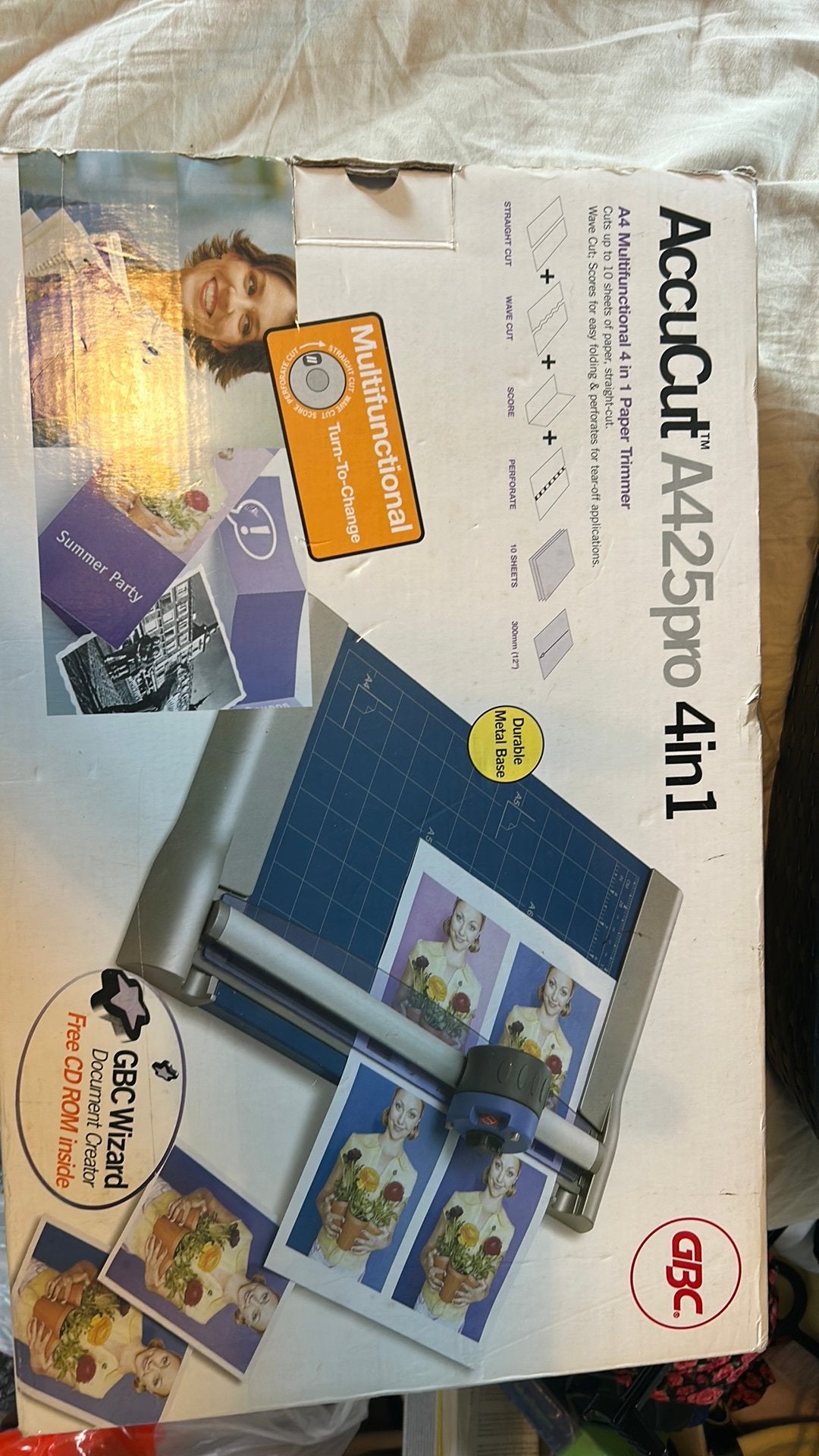 A425pro 4 in 1 papier snijder, Ophalen of Verzenden, Zo goed als nieuw