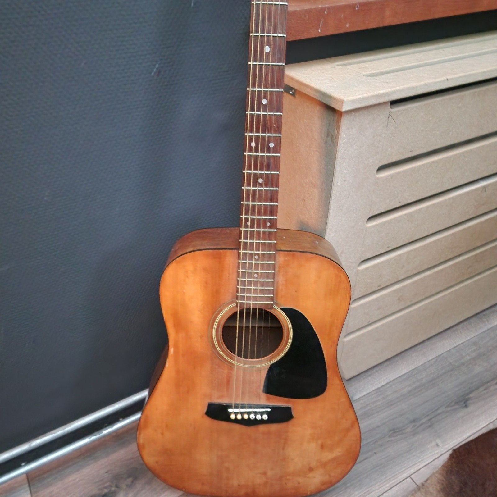 Aria lw10 gitaar, Ophalen