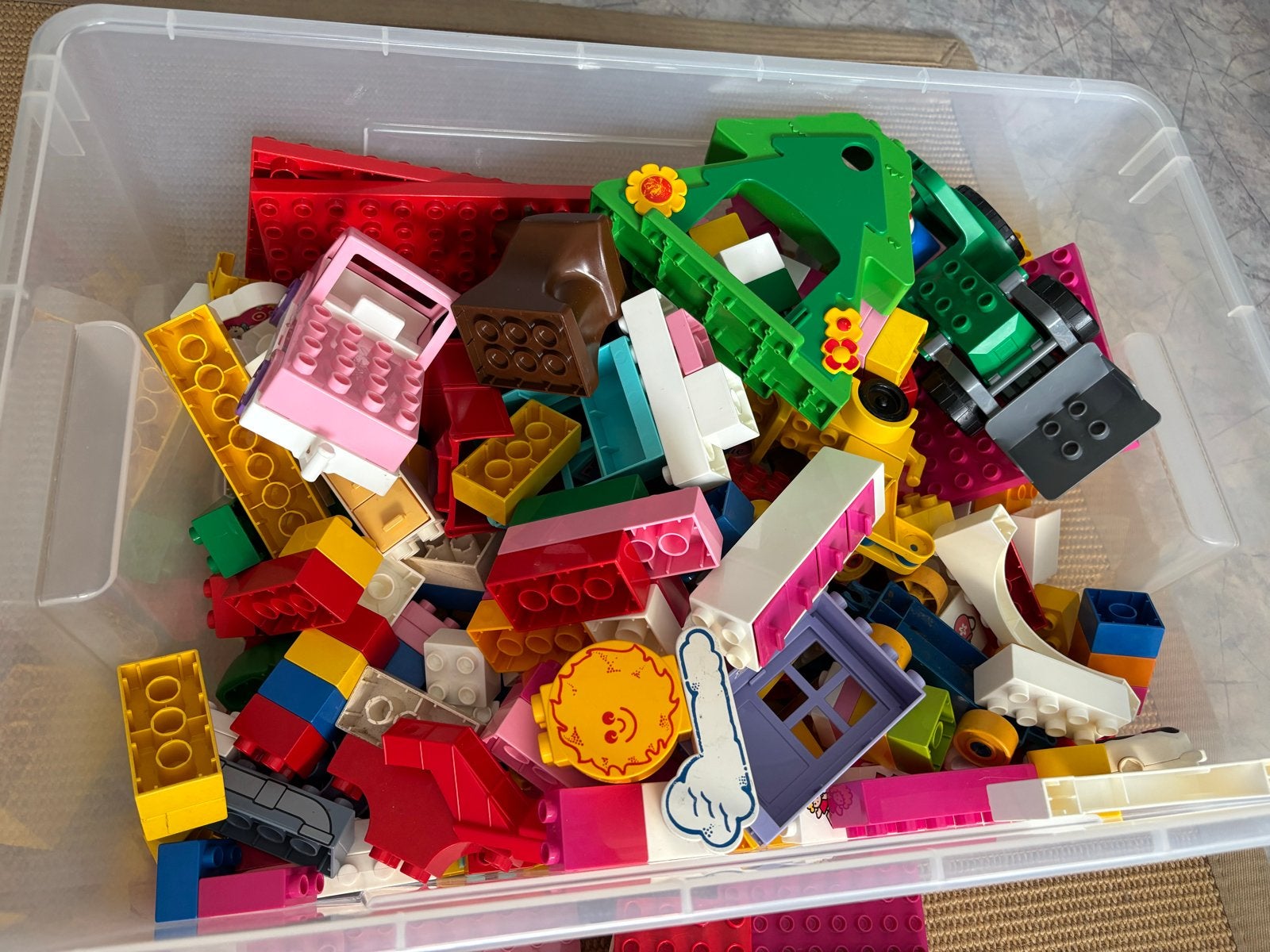 8kg Lego Duplo, Kinderen en Baby's, Speelgoed | Duplo en Lego, Ophalen, Gebruikt, Inclusief extra onderdelen, Duplo