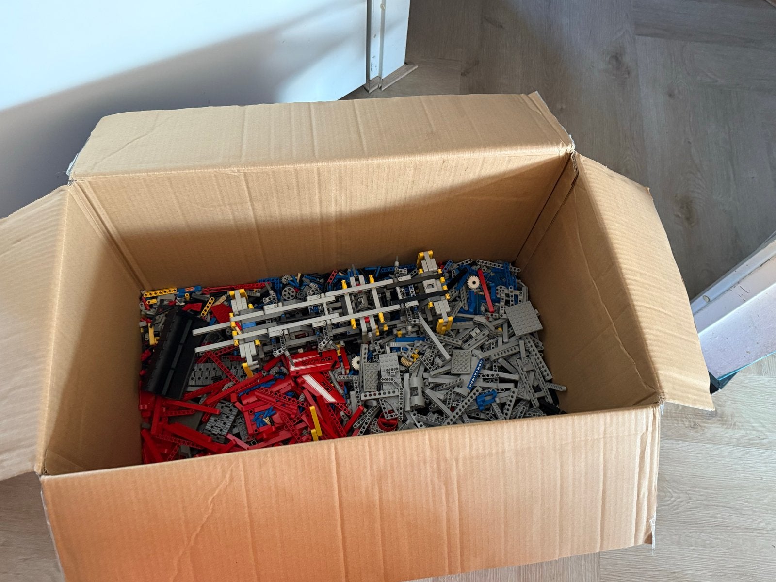 Grote partij LEGO Technic - 15kg losse stenen en onderdelen, Gebruikt, Lego, Ophalen of Verzenden, Technic