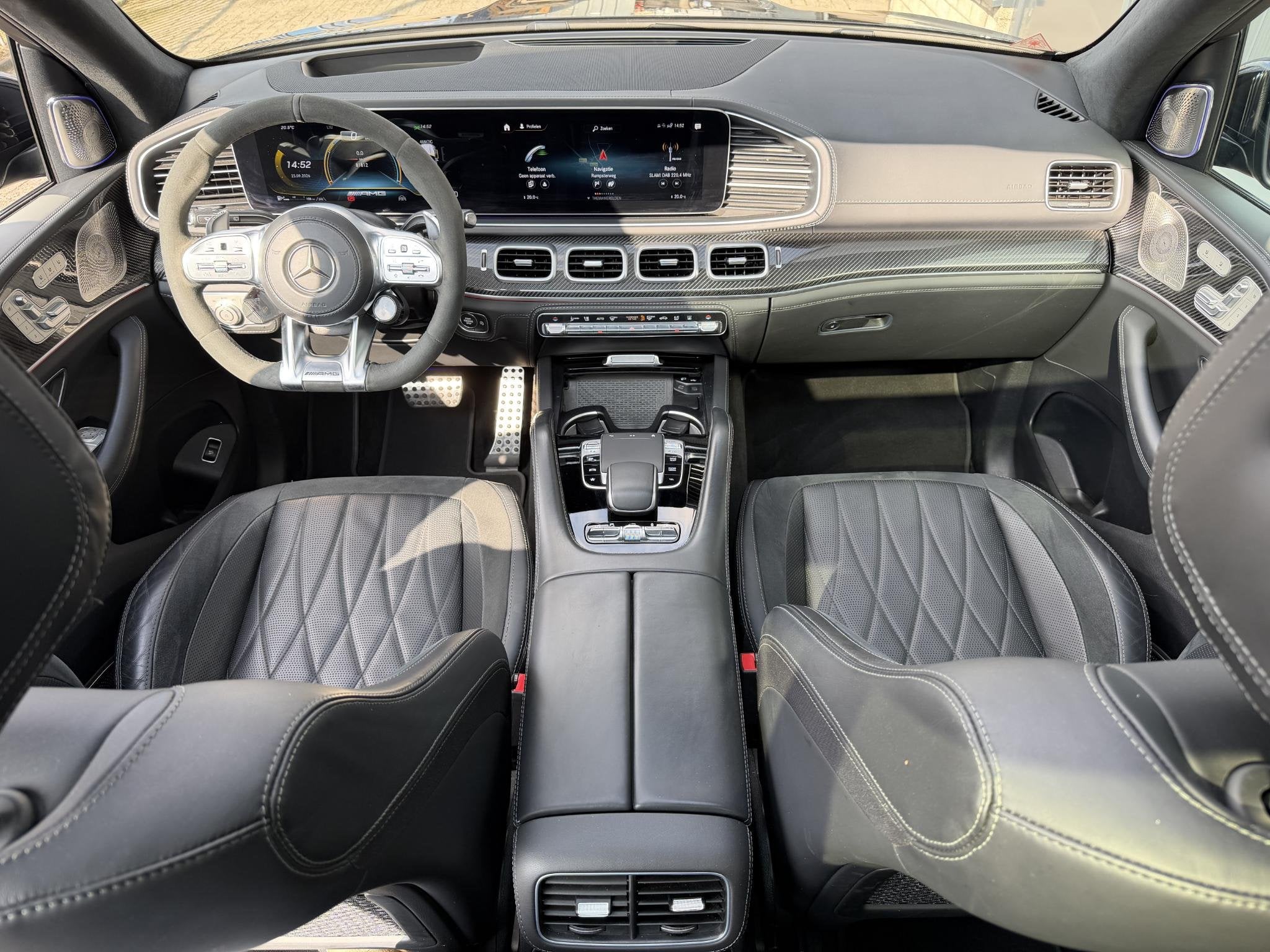 Mercedes-Benz GLE-klasse AMG 63 S 4MATIC+ Premium Plus 22''/, Auto's, Dealer onderhouden, Gebruikt, GLE, Zwart