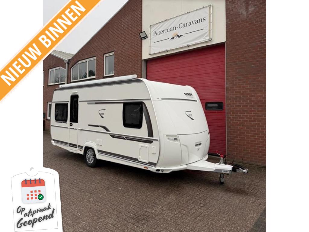Fendt Saphir 495 SFB Incl. Mover en Luifel, Caravans en Kamperen, Caravans, Schokbreker, Rondzit, Bedrijf, Fendt