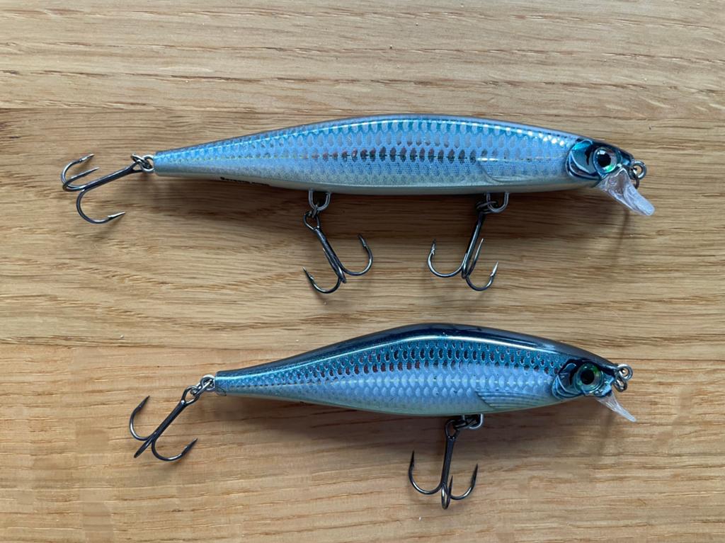 Te koop: 2x Rapala Shadow Rap 9 & 11, Watersport en Boten, Ophalen of Verzenden, Zo goed als nieuw, Overige typen