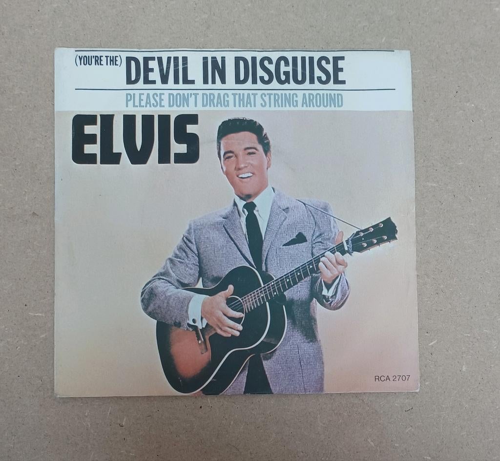 Elvis Presley  - You're The Devil In Disguise, Gebruikt, 7 inch, Single, Ophalen of Verzenden