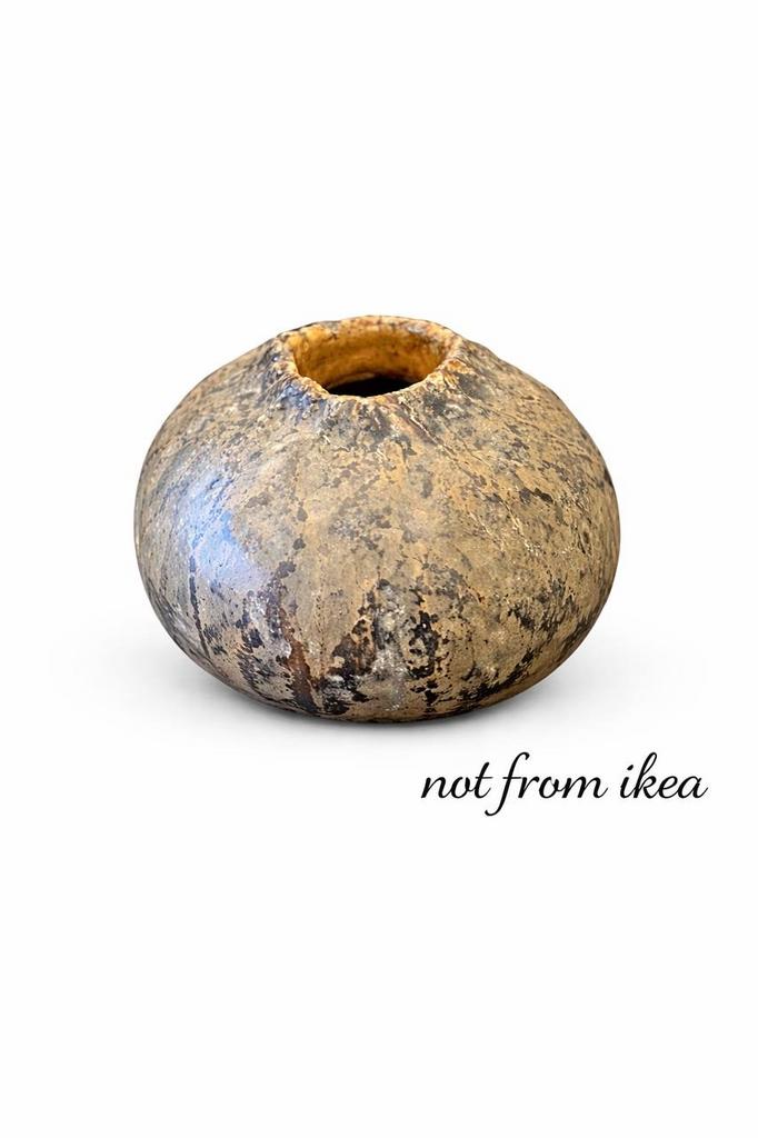 Vintage studio pottery vaas – handgemaakt uniek keramiek, Ophalen