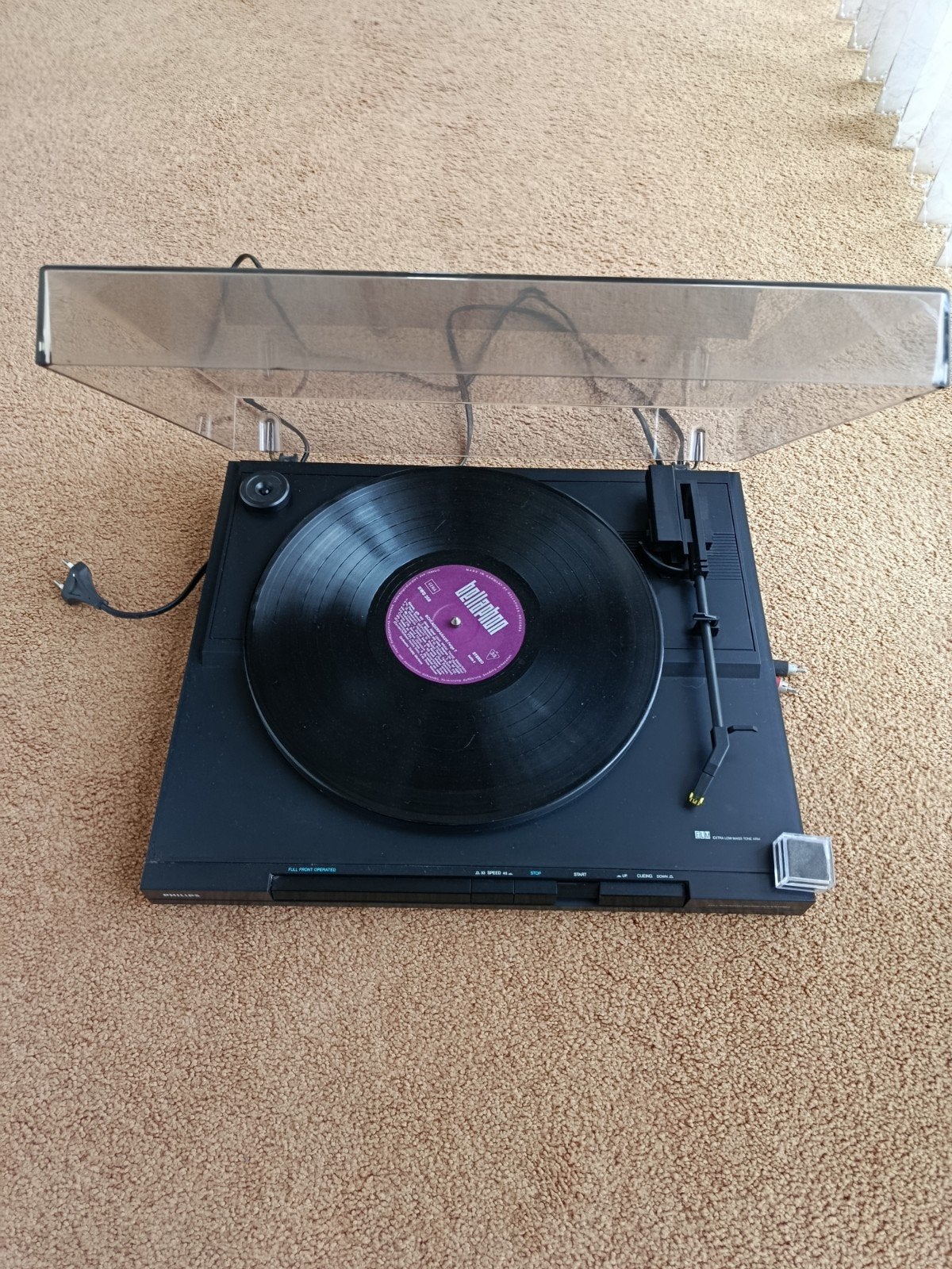 Philips FP563 automatische platenspeler, Ophalen of Verzenden, Zo goed als nieuw, Philips
