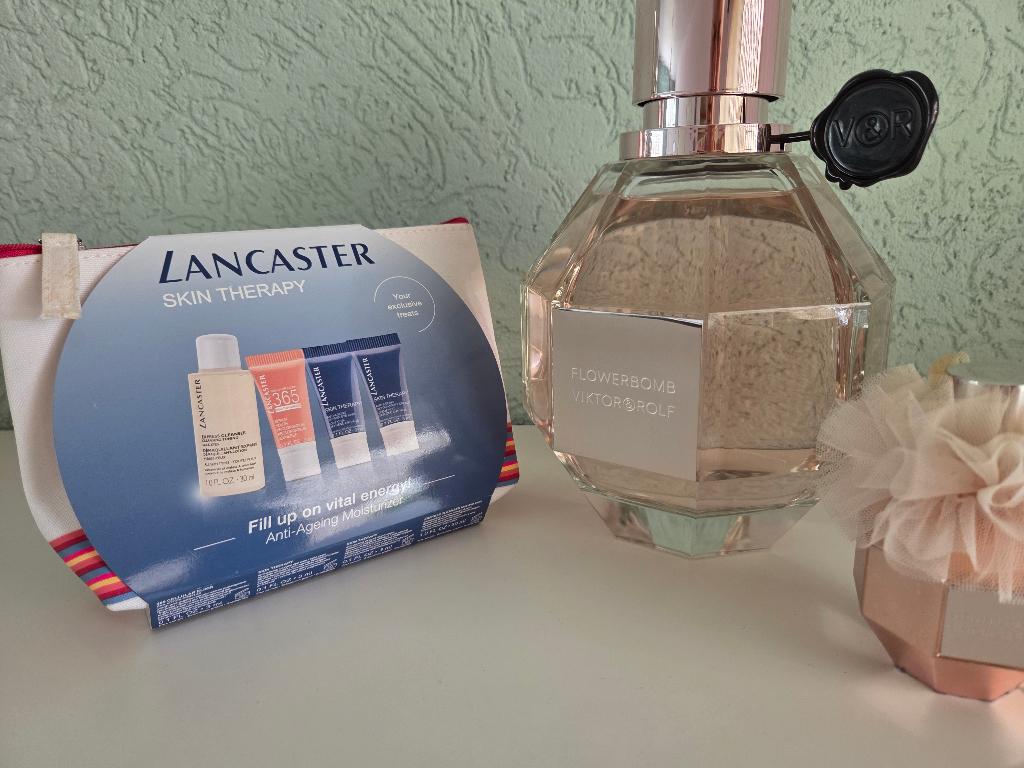 LANCASTER toilettas met mini's creme, Ophalen of Verzenden, Overige typen
