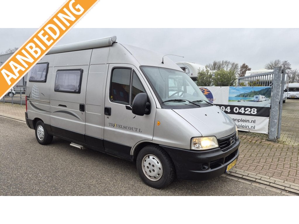 Fiat Ducato 2.8TDi 128PK alle campers in prijs verlaagd, Standaard zit, Ringverwarming, Fiat, Pössl