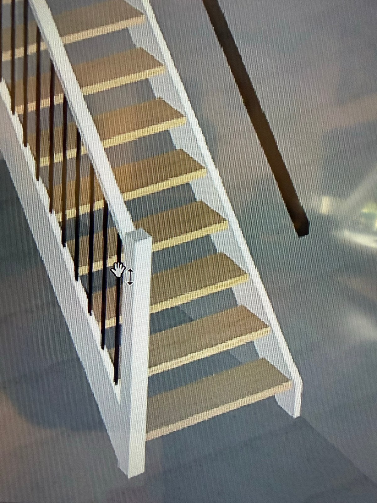 Houten steektrap H=2715mn, Doe-het-zelf en Verbouw, Ladders en Trappen, Nieuw, Trap, 2 tot 4 meter, Ophalen of Verzenden