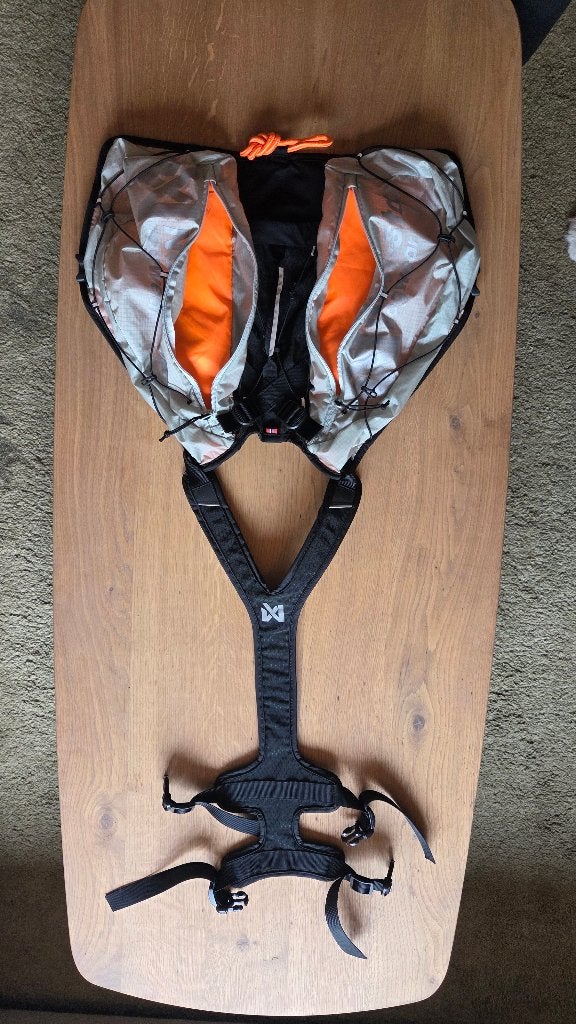 Non Stop Trail Light Dog Backpack (hondenrugzak) Zwart/Wit, Ophalen of Verzenden, Gebruikt, Hondentuig