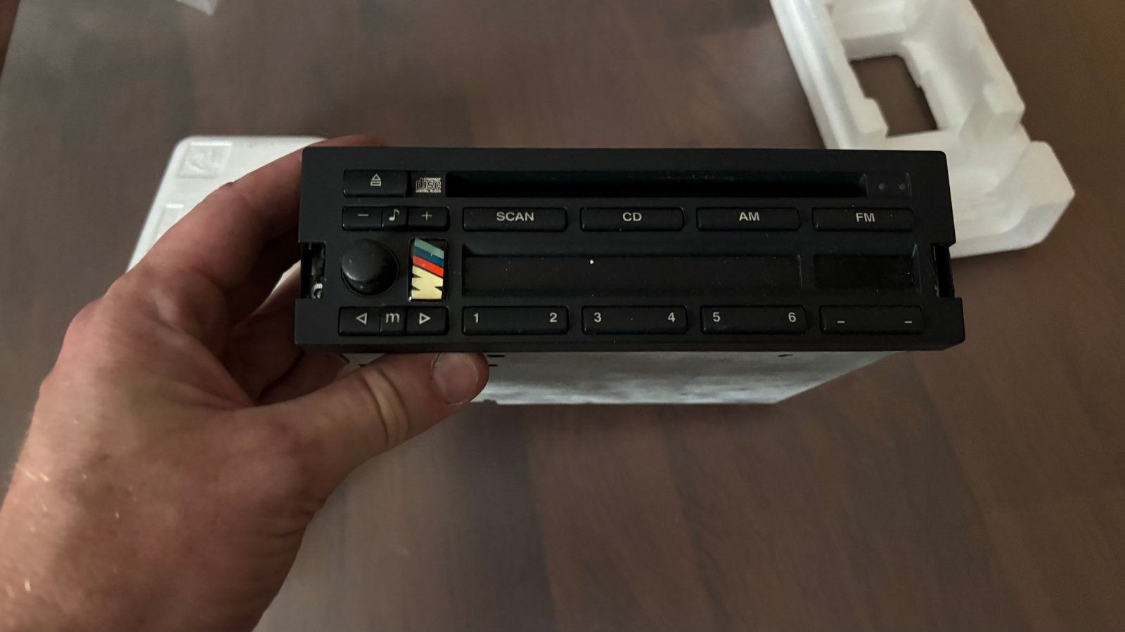 BMW E36 CD43 Radio, Ophalen, Gebruikt