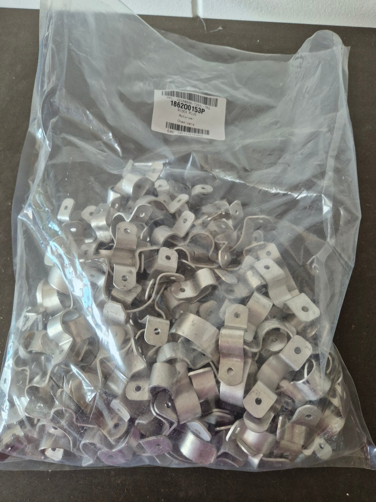 Zak met beugels, kabelklemmen, buisklemmen, Ophalen of Verzenden, Nieuw, Minder dan 50 mm, Overige typen