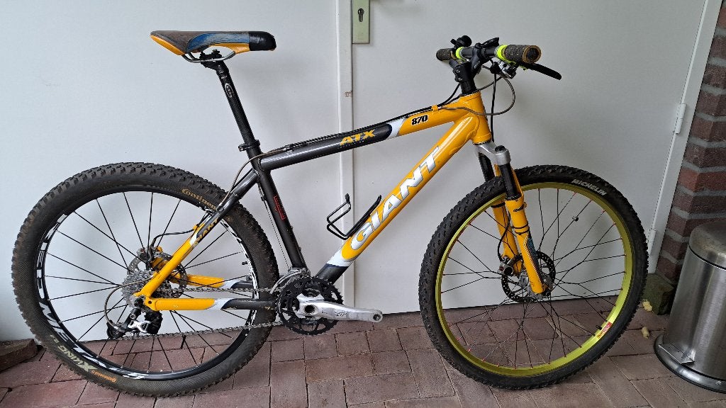 Giant ATX870  XT afgemonteerd maat S 26 inch wielen, Fietsen en Brommers, Ophalen, Gebruikt, Hardtail, Heren