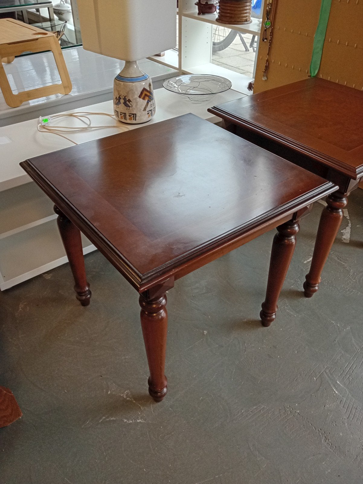 Antieke bijzettafels, tafel, vintage, antiek, Ophalen