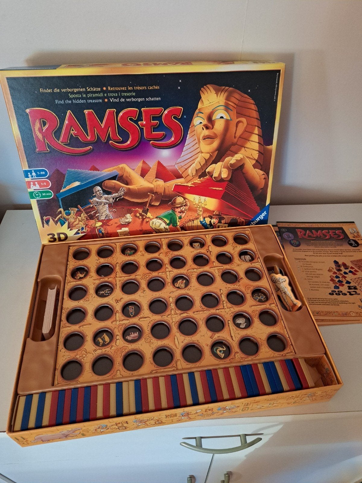 Ramses, Hobby en Vrije tijd, Gezelschapsspellen | Bordspellen, Ophalen of Verzenden, Zo goed als nieuw