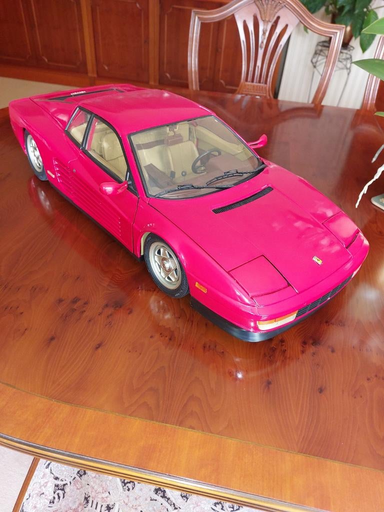 FERRARI TESTAROSSA.  POCHER, Ophalen, Zo goed als nieuw, 1:5 t/m 1:8, Auto