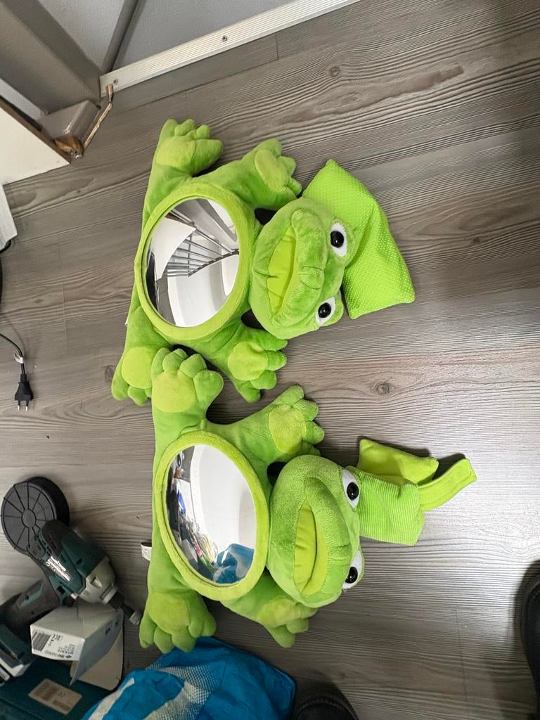 2 kikker spiegels voor je kind in de auto, Ophalen, Gebruikt