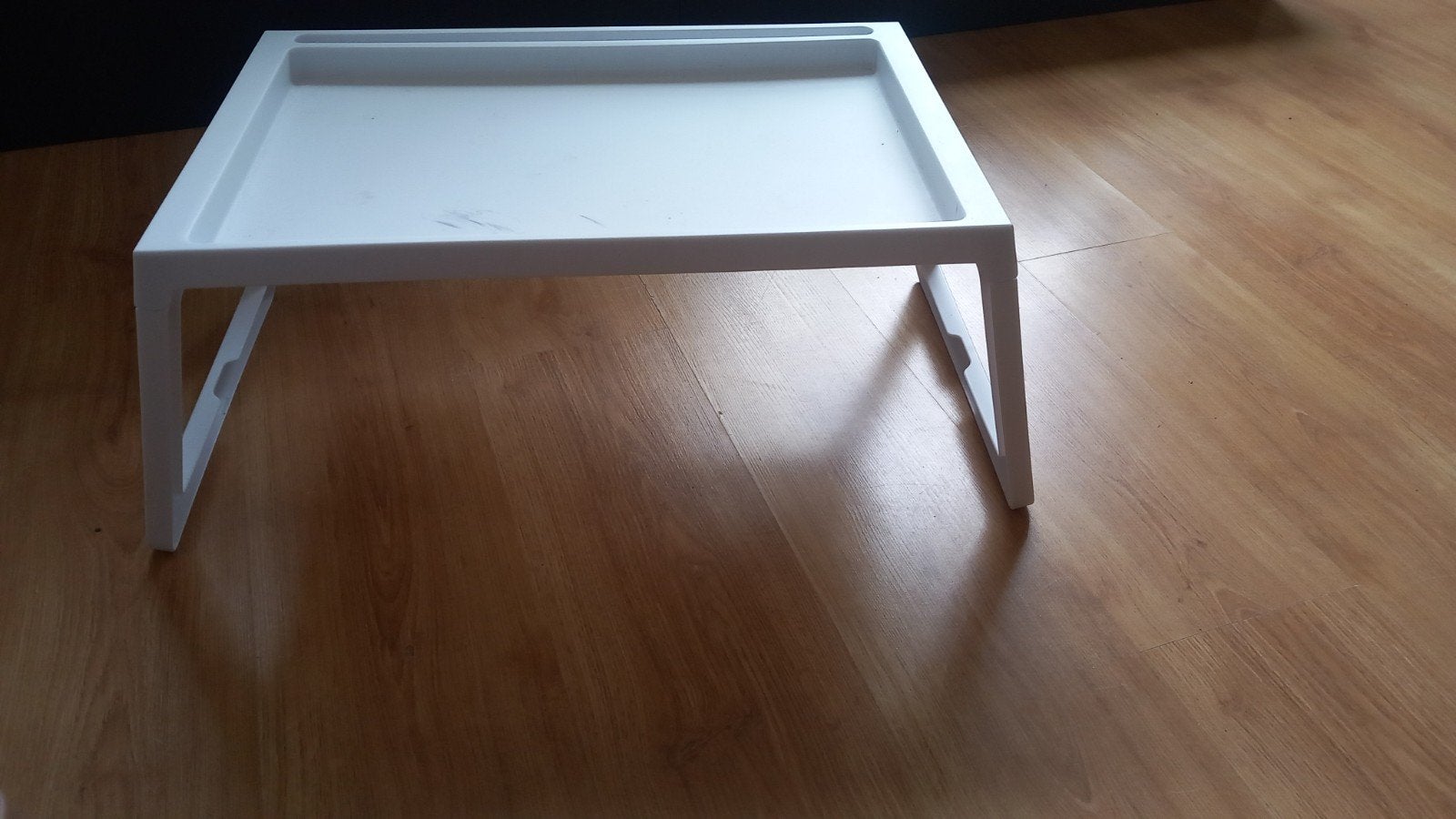 Handig inklapbaar tafeltje  gratis, Ophalen, Minder dan 45 cm, Gebruikt, Rechthoekig