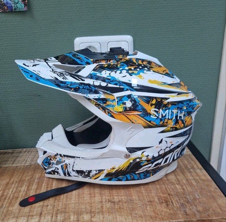 Smith Scorpion eXo crosshelm maat S, Motoren, Kleding | Motorhelmen, Ophalen of Verzenden, Tweedehands, Offroadhelm, Overige merken