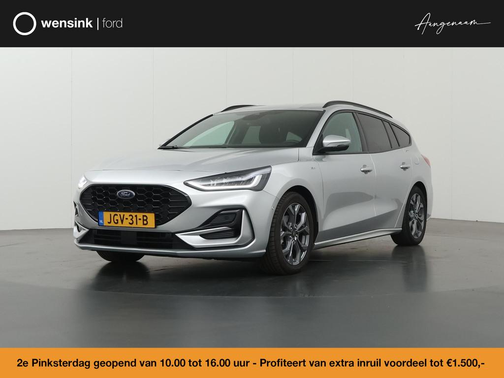 Ford Focus Wagon 1.0 EcoBoost Hybrid ST Line | Winterpakket, Auto's, Ford, Gebruikt, 1404 kg, 155 pk, 19 km/l