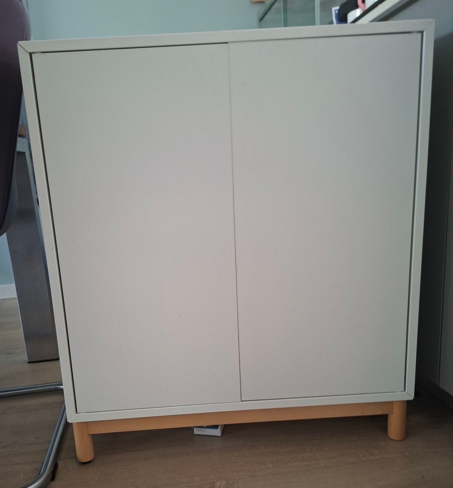 Ikea Eket kast wit te koop, Ophalen, Gebruikt, Meerdere deuren, 50 tot 100 cm