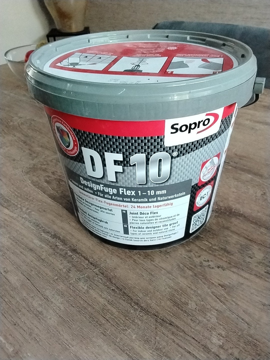 Sopro DF 10 Designvoeg Flex 5 kg - Grijs, Ophalen, Overige typen, Nieuw, Minder dan 20 cm