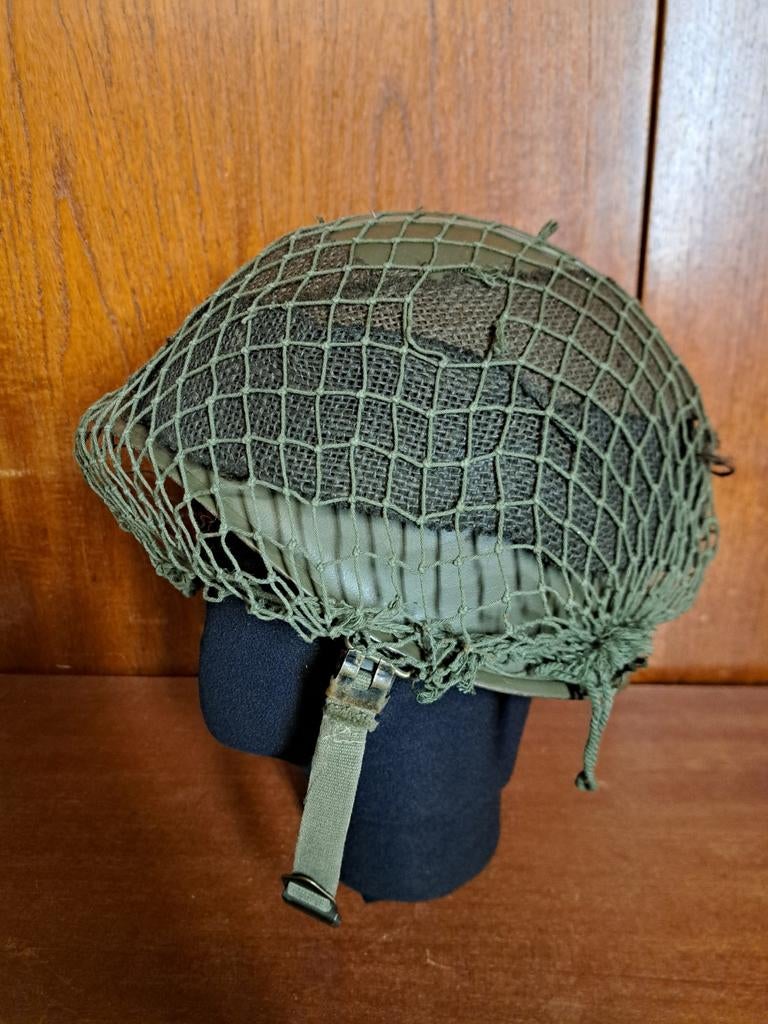 Defensie legerhelm dutch 1950's, Ophalen of Verzenden, Landmacht, Nederland