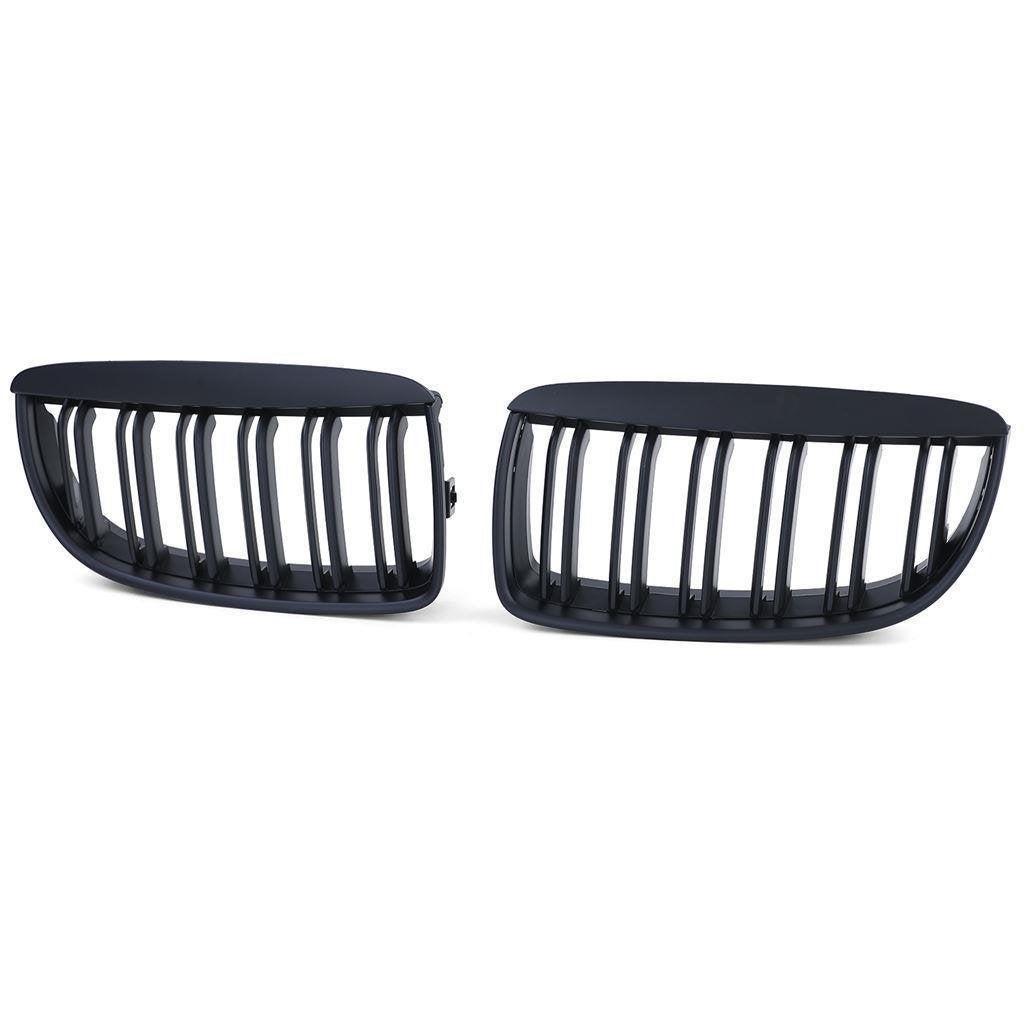 Grill Mat Zwart Dubbele M Spijl Voor Bmw 3 serie E90 E91, Verzenden, Automotive Parts, A.parts@hotmail.nl, Trasmolenlaan 12 3447 GZ Woerden