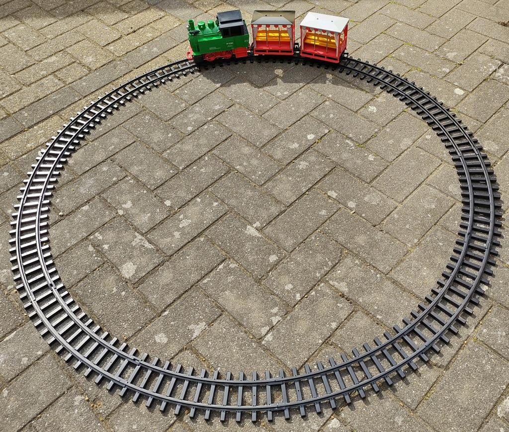 LGB complete startset met lokomotief op batterijen, Hobby en Vrije tijd, Ophalen of Verzenden, Gebruikt, Treinset, LGB