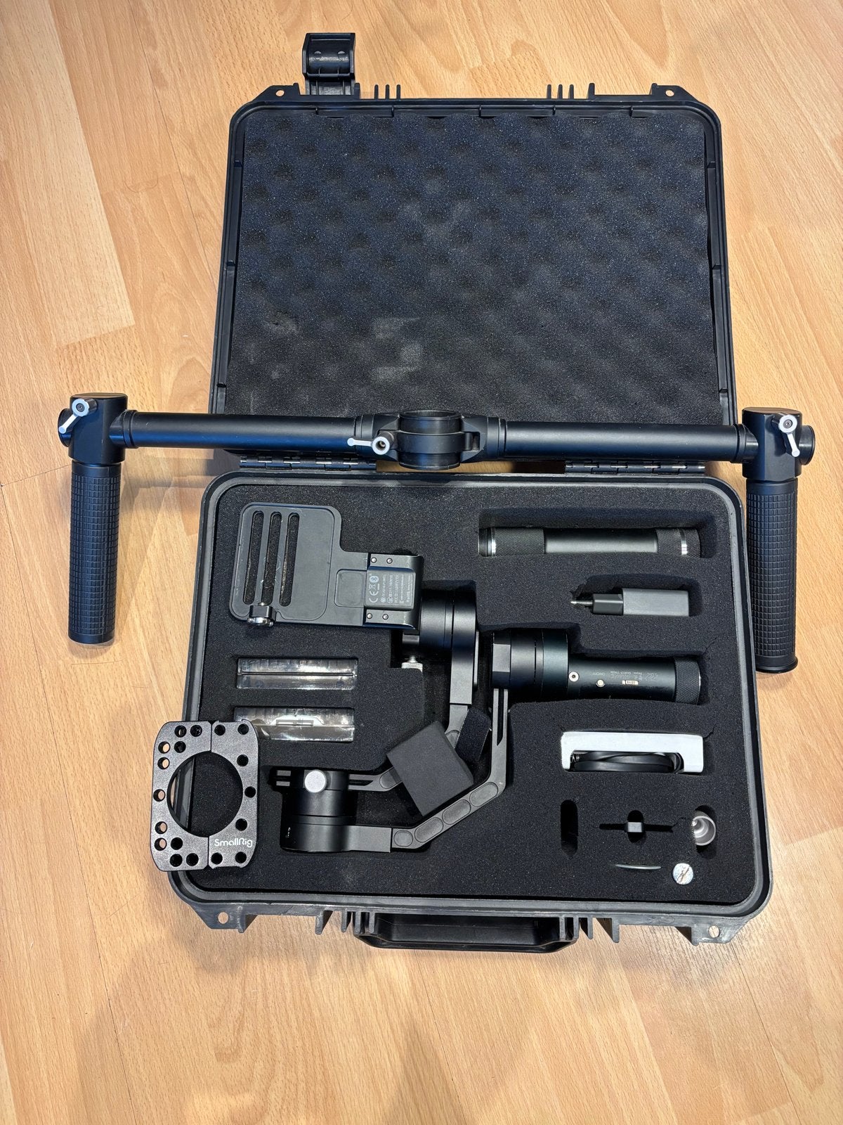 Zhiyun Crane Gimbal met Dual Handle Grip en SmallRig Clamp, Zhiyun, Gimbal, Ophalen of Verzenden, Gebruikt