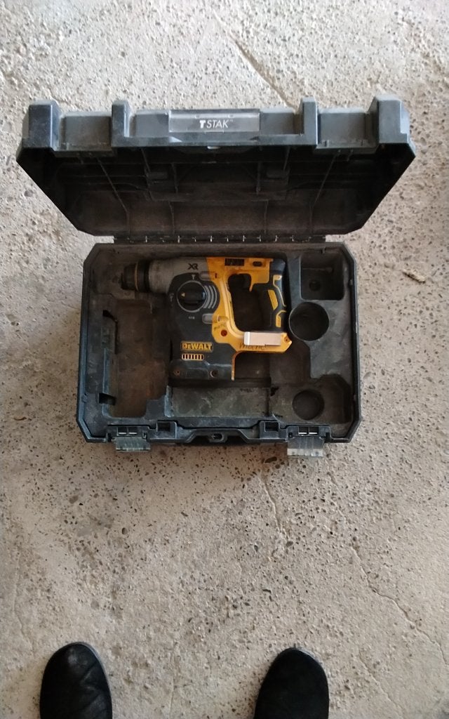 DeWalt Boorhamer DCH273P2-QW, Boor- en/of Breekhamer, Ophalen of Verzenden, Klopboormechanisme, Gebruikt