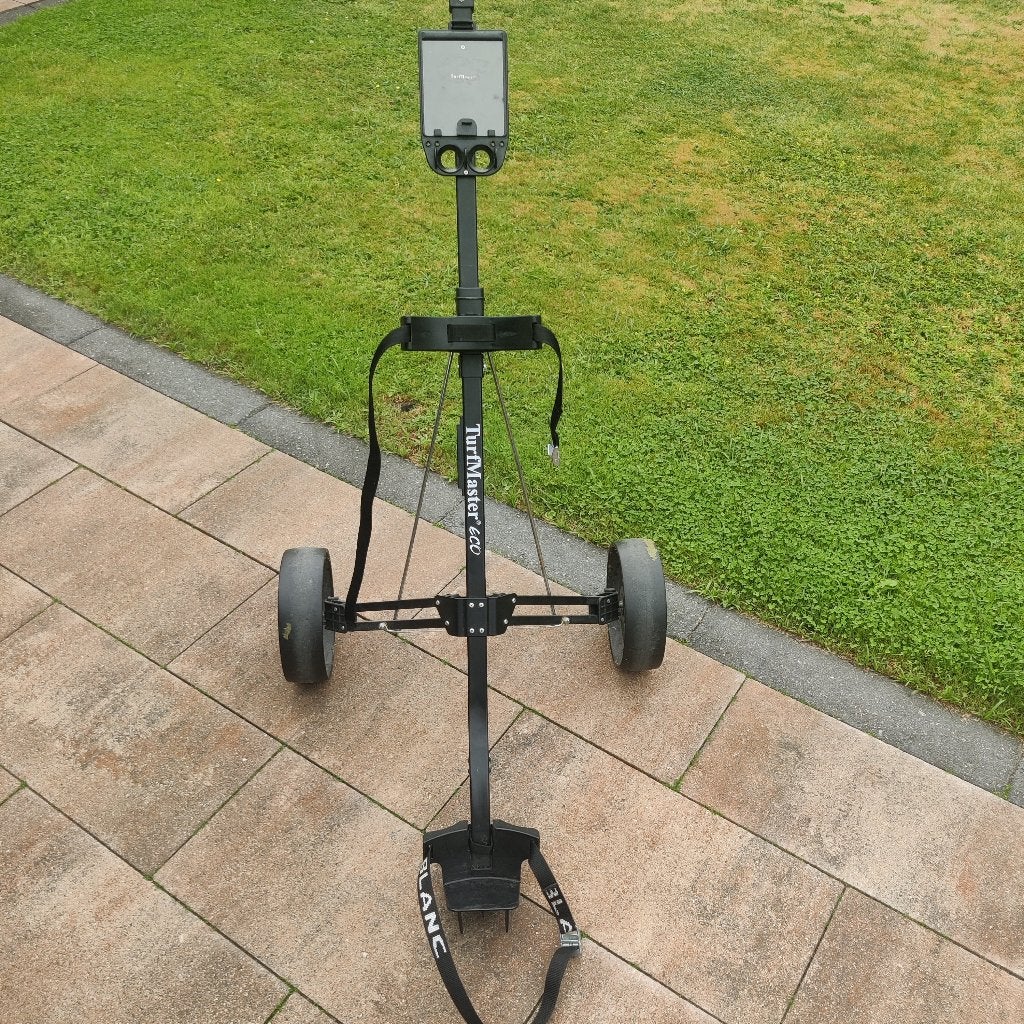 Golftrolley turfmaster eco, Ophalen, Gebruikt, Golfkar, Overige merken