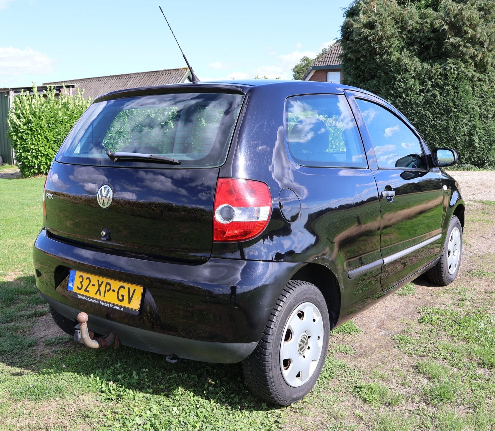 Volkswagen Fox 1.2 Trendline|Trekhaak|Nieuwe APK|Airco, Auto's, Voorwielaandrijving, Stof, Zwart, 969 kg