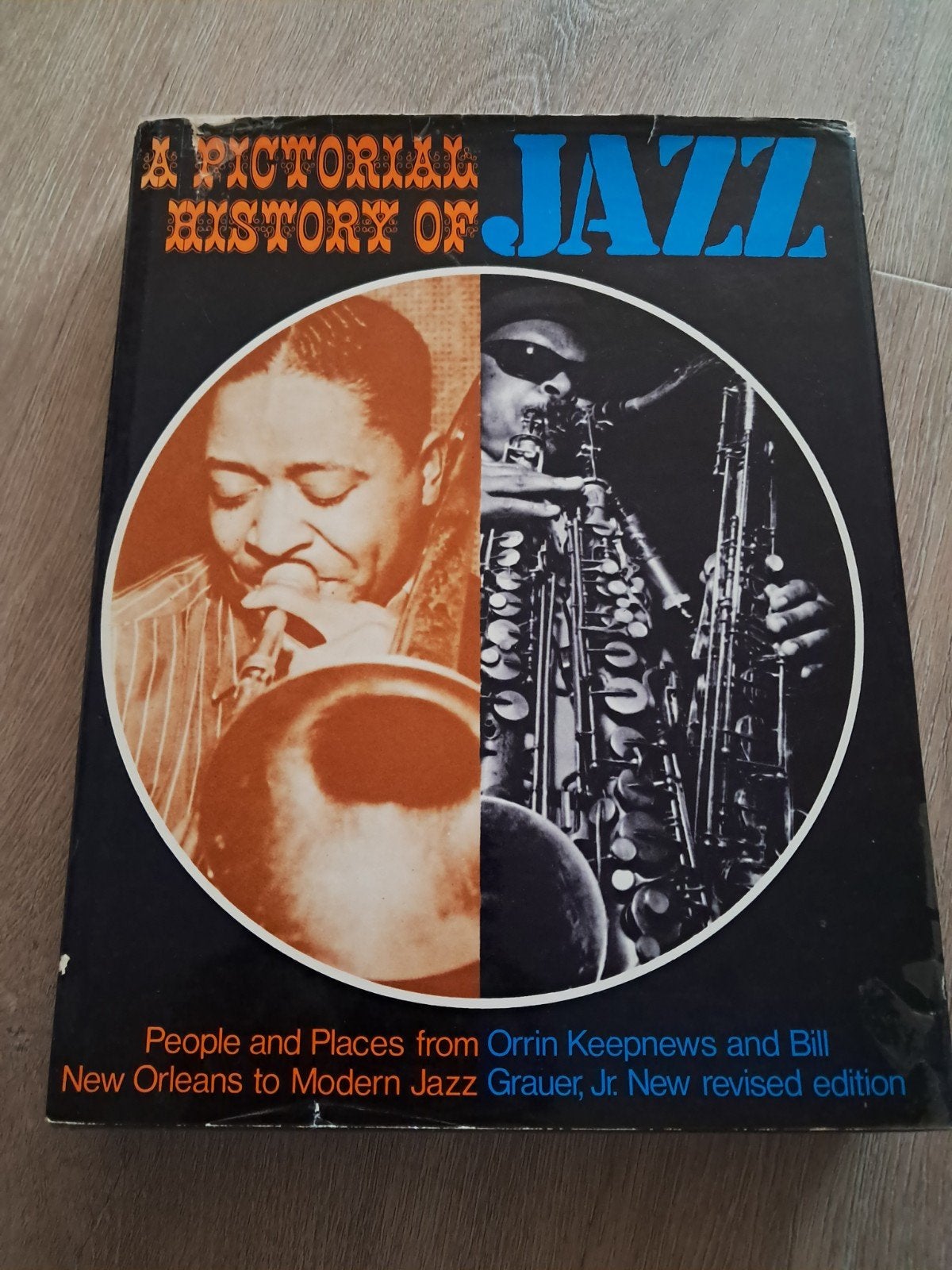 E7 A Pictorial History of Jazz - Boek over Jazzmuziek, Ophalen of Verzenden, Gelezen, Genre of Stijl, Orrin Keepnews en Bill Grauer, Jr.