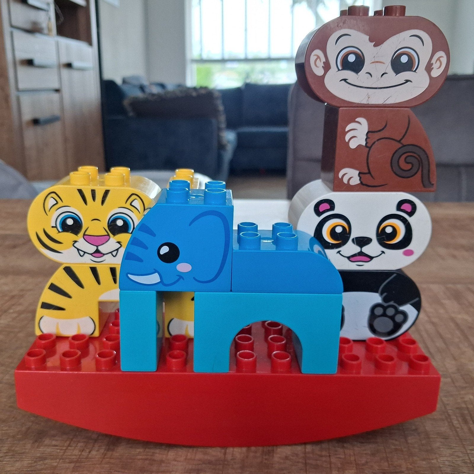 Mijn eerste balancerende dieren € 7,50, Ophalen of Verzenden, Duplo