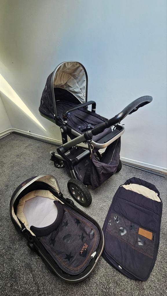 Joolz kinderwagen compleet met reiswieg, zitje en extra's, Gebruikt, Combiwagen, Met reiswieg, Ophalen