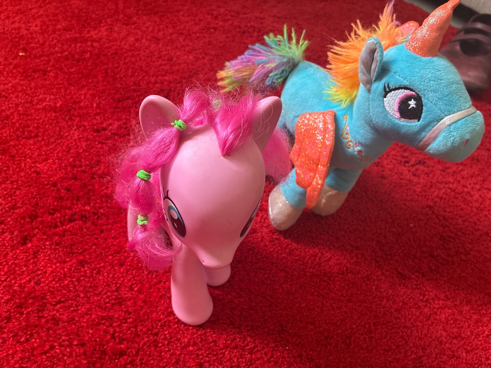 My Little Pony en eenhoorn knuffel, Ophalen, Gebruikt, Overige karakters, Middelgroot (20 tot 80 cm)