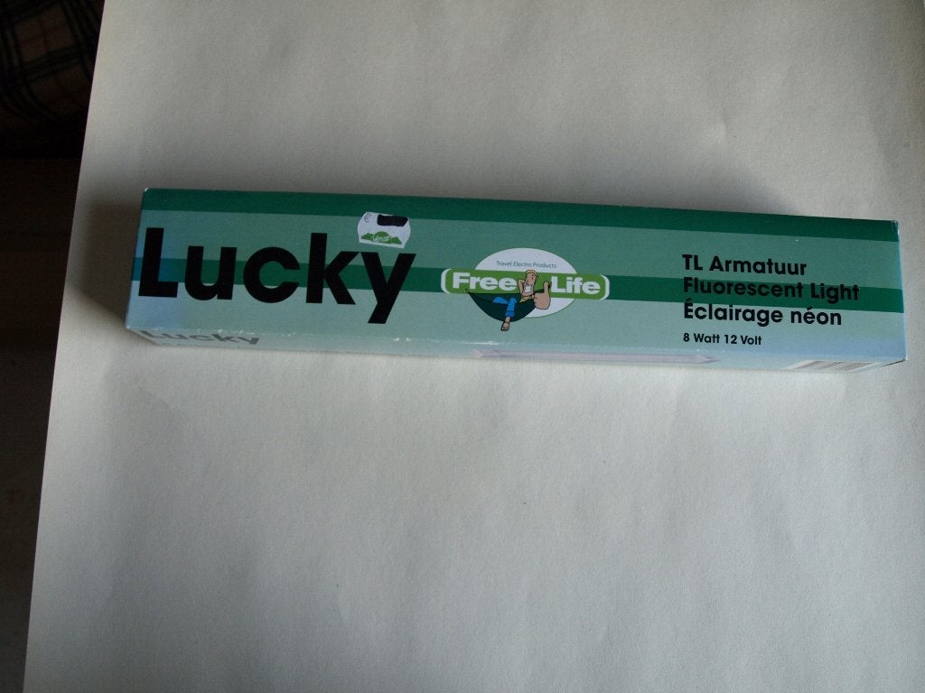 LUCKY TL Armatuur 8 Watt 12 Volt Fluorescent Licht, Ophalen of Verzenden, Nieuw, Kabel of Apparatuur