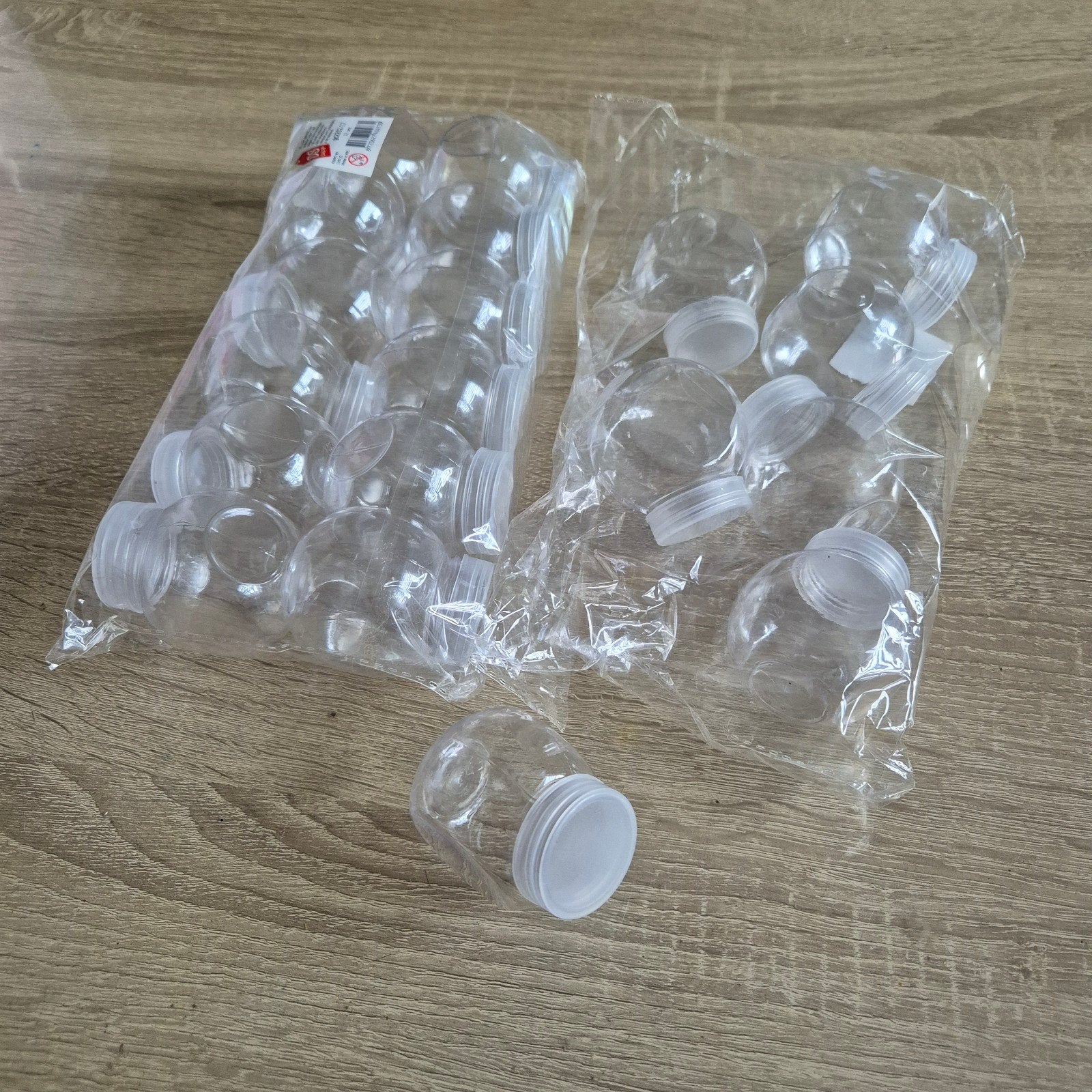 19 mini snoeppotjes met draaidop, Hobby en Vrije tijd, Knutselen, Ophalen of Verzenden, Nieuw