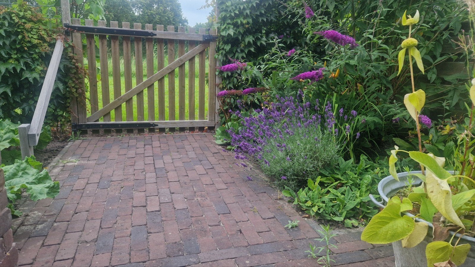 +/- 5 m2 dikformaat gebakken klinkers, Tuin en Terras, Ophalen, 5 tot 10 m², Klinkers