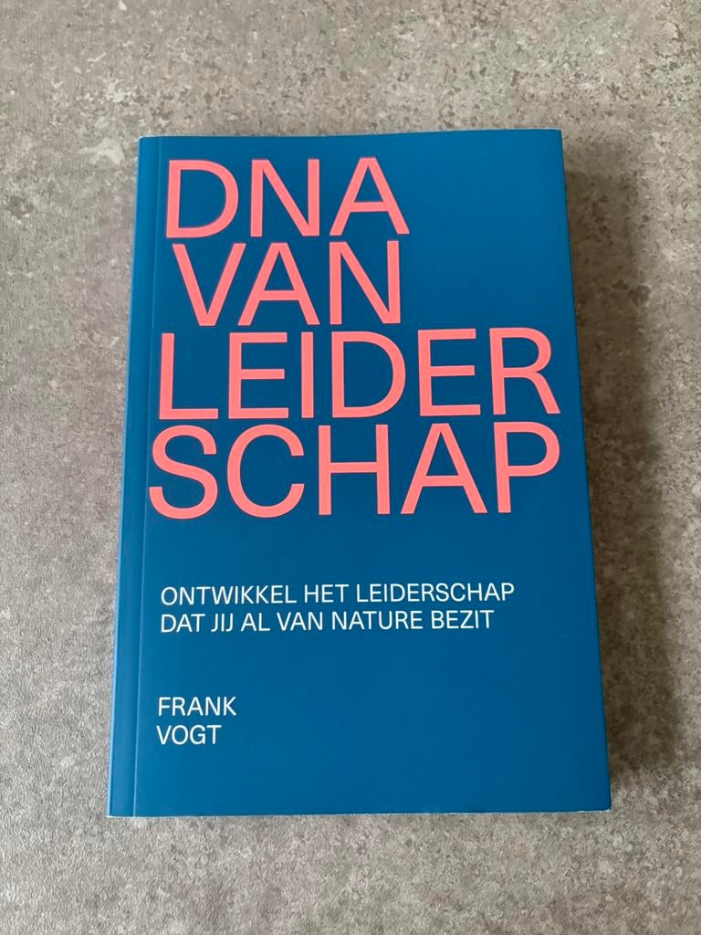 Frank Vogt - DNA van leiderschap, Alpha, HBO, Ophalen of Verzenden, Frank Vogt