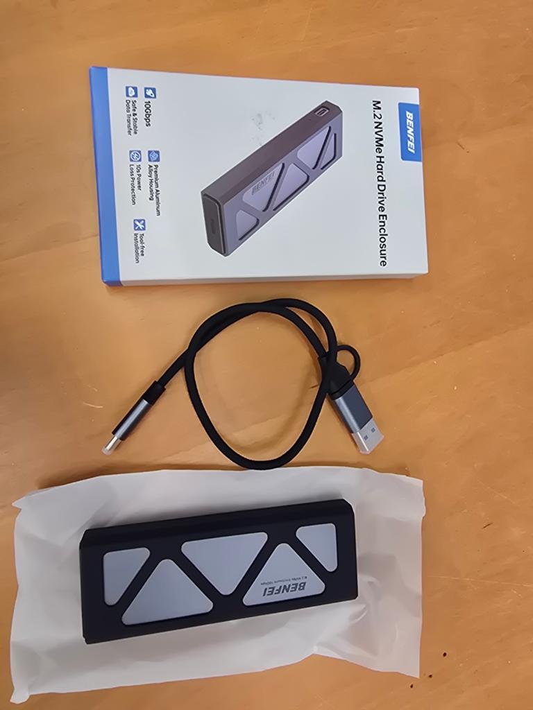 Benfei SSD NVME Behuizing (Nieuw), Computers en Software, Harde schijven, Ophalen of Verzenden, Nieuw, Laptop, USB